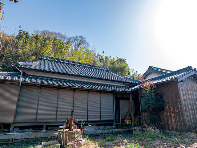 詩人・宗野真幌の旧家